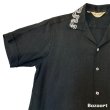 画像14: 50's "PAUL　HOWARD　CALIFORNIA"　SHORT　SLEEVE　GABARDINE　SHIRTS　WITH　BLACK × SNAKE　PATTERN　EMBROIDERY　SIZE：M　　 (14)