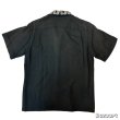 画像12: 50's "PAUL　HOWARD　CALIFORNIA"　SHORT　SLEEVE　GABARDINE　SHIRTS　WITH　BLACK × SNAKE　PATTERN　EMBROIDERY　SIZE：M　　 (12)