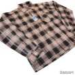 画像2: early 50's DEAD STOCK　WITH FLASHER　"SILVER STAR"　BLACK × PINK　CHECK　PATTEERN　COTTON　PRINTED　FLANNEL　SHIRTS　SIZE：M　special !!　 (2)