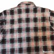 画像11: early 50's DEAD STOCK　WITH FLASHER　"SILVER STAR"　BLACK × PINK　CHECK　PATTEERN　COTTON　PRINTED　FLANNEL　SHIRTS　SIZE：M　special !!　 (11)