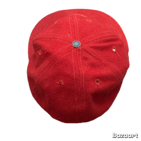 画像6: 60's "Funkap"　MLB　「St. LOUIS　CARDINALS」　BASEBALL　CAP　good size !!　good condition !! (6)