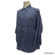 画像15: 40's "UNCLE SAM"　COTTON　HEAVY　FLANNEL　SHIRTS　DARK NAVY　 (15)