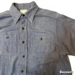 画像7: 40's "UNCLE SAM"　COTTON　HEAVY　FLANNEL　SHIRTS　DARK NAVY　 (7)