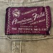 画像2: 40's "AMERICAN FIELD"　COTTON　SATEEN　HUNTING　VEST　WITH　HALF MOON　POCKET (2)