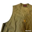 画像14: 40's "AMERICAN FIELD"　COTTON　SATEEN　HUNTING　VEST　WITH　HALF MOON　POCKET (14)