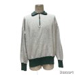 画像13: 40's "PILGRIM"　襟付き　2 TONE　COLOR　HALF　ZIP.　SWEAT　SHIRTS　WITH　”WALDES　KOVER　ZIPPER”　SIZE表記：XL　（46）　ON BOOK !! (13)