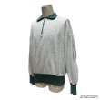 画像14: 40's "PILGRIM"　襟付き　2 TONE　COLOR　HALF　ZIP.　SWEAT　SHIRTS　WITH　”WALDES　KOVER　ZIPPER”　SIZE表記：XL　（46）　ON BOOK !! (14)