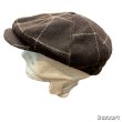 画像2: 40's　NEWSBOYS　HAT　BROWN (2)