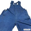 画像10: around 20's　"WHITEFIELD S&B”　「DENIM」　巻きSTYLE　with NICE POCKET　& WITHOUT WAIST BELT　BIB OVERALL　VERY OLD STYLE !! (10)