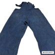 画像9: around 20's　"WHITEFIELD S&B”　「DENIM」　巻きSTYLE　with NICE POCKET　& WITHOUT WAIST BELT　BIB OVERALL　VERY OLD STYLE !! (9)