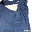 画像30: around 20's　"WHITEFIELD S&B”　「DENIM」　巻きSTYLE　with NICE POCKET　& WITHOUT WAIST BELT　BIB OVERALL　VERY OLD STYLE !! (30)