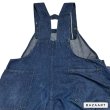 画像6: around 20's　"WHITEFIELD S&B”　「DENIM」　巻きSTYLE　with NICE POCKET　& WITHOUT WAIST BELT　BIB OVERALL　VERY OLD STYLE !! (6)