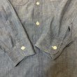 画像10: 50's　"W.T.GRANTS"　CHAMBRAY　SHIRTS　マチ付き　good condition !!　 (10)