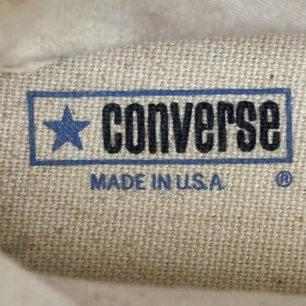 画像7: 70's DEAD STOCK　”CONVERSE”　「CHUCK　TALOR　Hi.　WHITE」　SPECIAL !!　SIZE表記：12 (7)