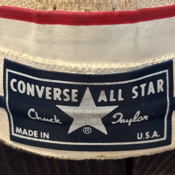 画像3: 70's DEAD STOCK　”CONVERSE”　「CHUCK　TALOR　Hi.　WHITE」　SPECIAL !!　SIZE表記：12 (3)