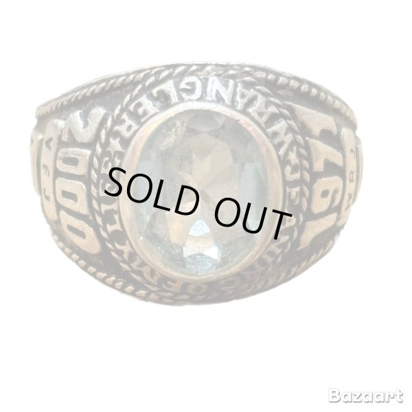 画像1: 1971's "WRANGLER"　MEMORIAL　SILVER　RING　very rare !! (1)