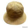 画像4: -20's ”World War 1”　「U.S.ARMY」　6 PANNEL　BROWN　COTTON　TWILL　HAT　good size !!　good conditon !! (4)