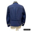 画像26: 30's  "Klink　Koat"　「YALE　UNIVERSITY]　NAVY × WHITE　WOOL × FELT　WOOL　SPORTS　JACKET　with 「TALON」　RIVET ZIPPER　ハトメ付き　and 「Y」　FELT PATCH　SIZE表記：40　SUPER SPECIAL !! (26)