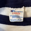 画像2: 80's "Champion"　しみ込み PRINTED　RINGER　Tee SHIRTS　SIZE表記：L (2)