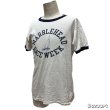 画像9: 80's "Champion"　しみ込み PRINTED　RINGER　Tee SHIRTS　SIZE表記：L (9)