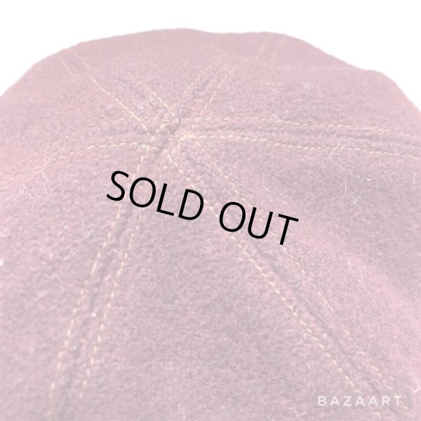 画像10: 1920's　8 PANNELS　WOOL HAT　very old !! (10)