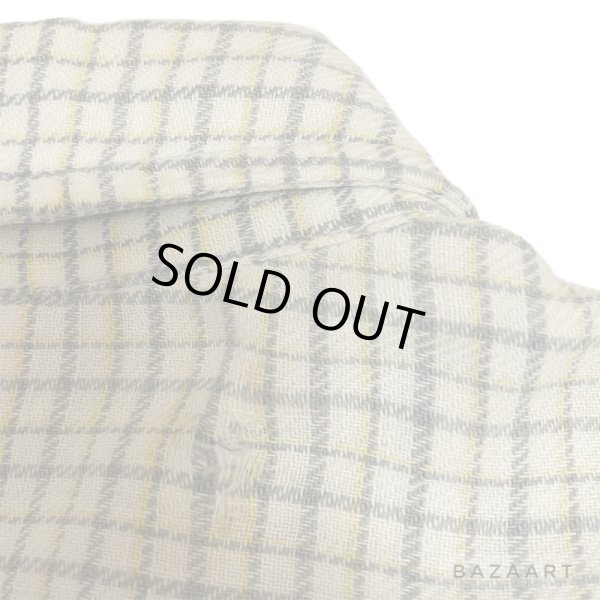画像13: early 50's "Wrangler"　Western  COTTON FLANNEL SHIRTS　with DIAGONAL POCKET (13)