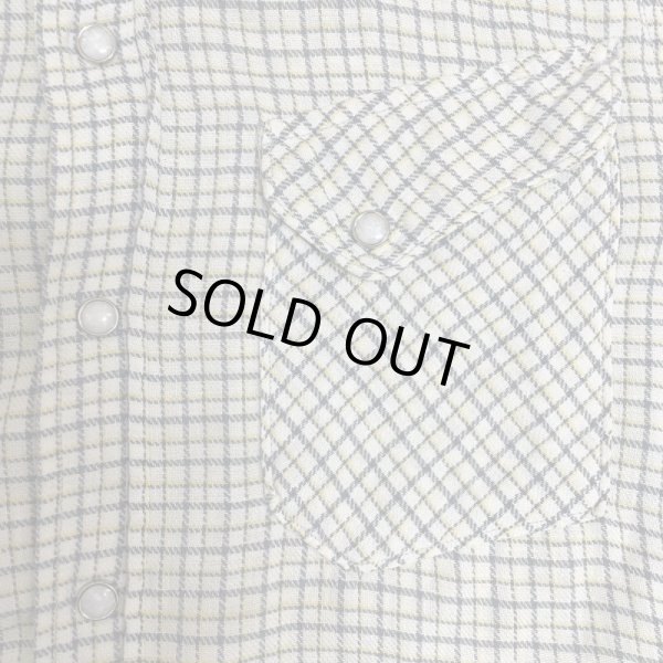 画像9: early 50's "Wrangler"　Western  COTTON FLANNEL SHIRTS　with DIAGONAL POCKET (9)
