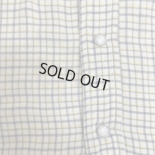 画像14: early 50's "Wrangler"　Western  COTTON FLANNEL SHIRTS　with DIAGONAL POCKET (14)