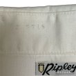 画像12: 50's "Ripley"　WHITE OXFORD　BUTTON DOWN SHIRTS　マチ付き !! (12)