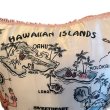 画像6: 50's MINT CONDITION   "Hawaian Islands"   PINK  SATIN   SOUVENIR  PILLOW (6)