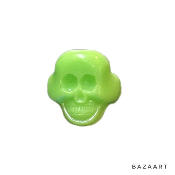 画像1: 50's- DEAD STOCK　”SKULL” motif　TOY RING (1)