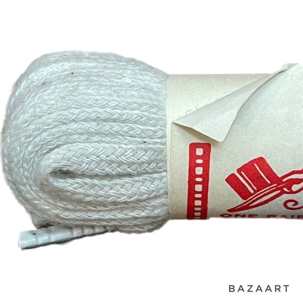 画像5: 50's DEAD STOCK "Beaded Tip" SHOE LACES   "63" (5)