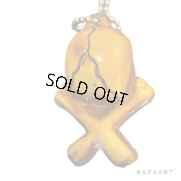 画像3: 50's DEAD STOCK　”SKULL AND CROSSBONES”　CHARM (3)