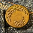 画像3: 1910's- VERY OLD　"COLORADO'S BEST"　BUCKLE BACK　DENIM　WORK PANTS　W38 × L30　VERY DARK !!　VERY GOOD CONDITION !! (3)