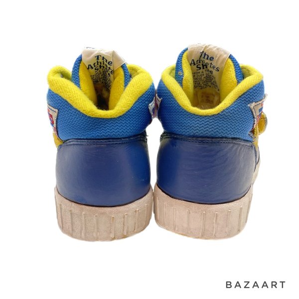 画像5: 80's   "REEBOK"　SKATEBOARD  BMX　「RAD」　blue × yellow　　very good condition  !!　size：US 8 1/2      (5)