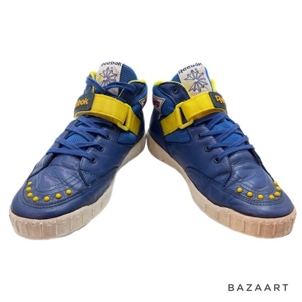 画像3: 80's   "REEBOK"　SKATEBOARD  BMX　「RAD」　blue × yellow　　very good condition  !!　size：US 8 1/2      (3)