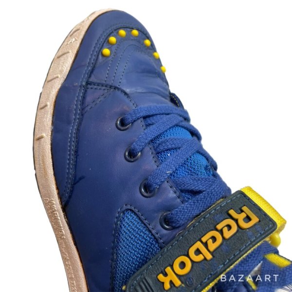 画像16: 80's   "REEBOK"　SKATEBOARD  BMX　「RAD」　blue × yellow　　very good condition  !!　size：US 8 1/2      (16)