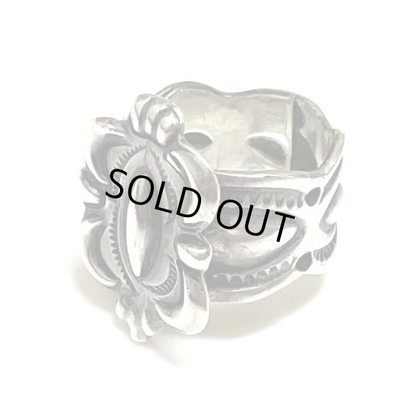 画像1: around 40's "NAVAJO"　SILVER RING　 (1)