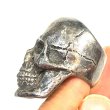 画像13: 60's〜 "SKULL"   SILVER RING (13)