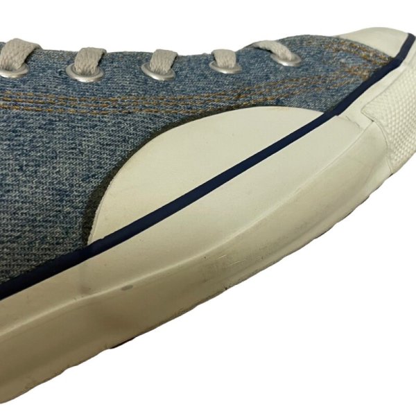 画像14: 90's "CONVERSE" × "L.L.BEAN"　BLUE DENIM　SNEAKER　Hi. CUT　”MADEIN U.S.A.”　RARE !! (14)