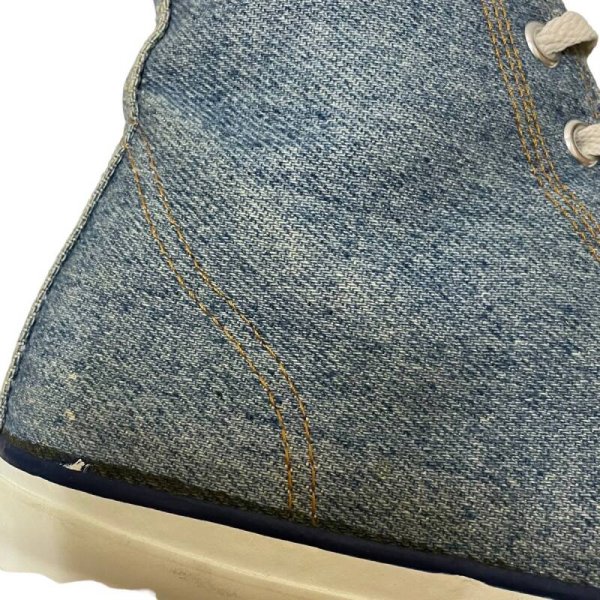 画像12: 90's "CONVERSE" × "L.L.BEAN"　BLUE DENIM　SNEAKER　Hi. CUT　”MADEIN U.S.A.”　RARE !! (12)