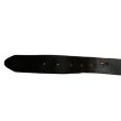 画像11: 60's LEATHER   BELT   BLACK  (11)