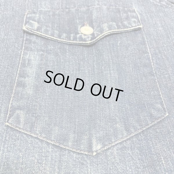 画像9: 50's "B B BRAND" 　WORK　DENIM　SHIRTS (9)