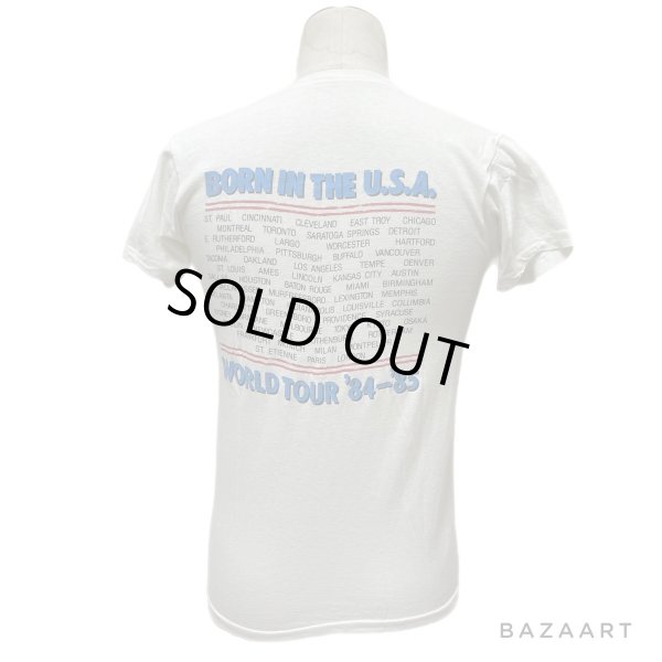 画像12: 1984's-1985's "BRUCE SPRINGSTEEN AND THE STREET BAND"　「BORN IN THE U.S.A.」　WORLD TOUR Tee SHIRTS (12)