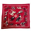 画像1: 50's　”HUNTING DOGS”　PATTERN　BANDANA　（difficult to find） (1)