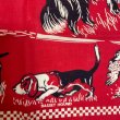 画像11: 50's　”HUNTING DOGS”　PATTERN　BANDANA　（difficult to find） (11)