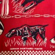 画像15: 50's　”HUNTING DOGS”　PATTERN　BANDANA　（difficult to find） (15)