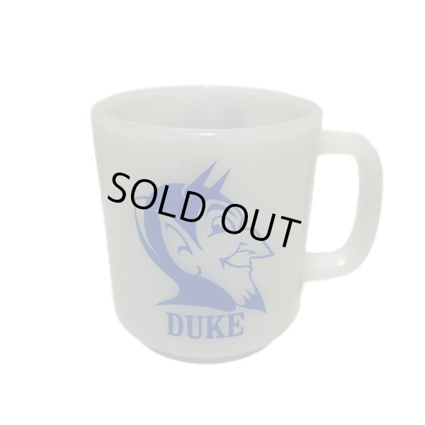 画像1: around 70's "DUKE UNIVERSITY × BLUE DEVIL"　HEAT RESISTANT　CUP (1)