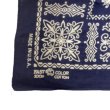 画像3: 60's "FAST COLOR  elephant brand"   BANDANA　NAVY　1 WASH (3)