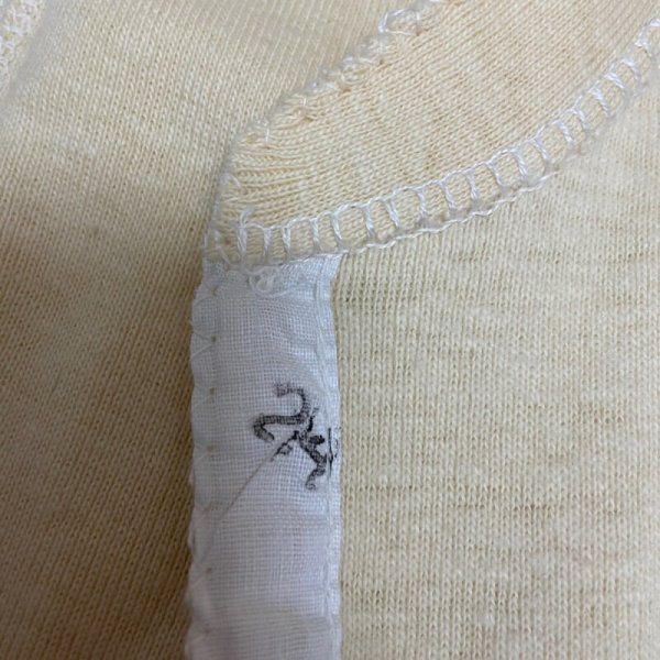 画像14: 30's〜 DEAD STOCK　“Knoks Knit”　HENRY NECK　LONG SLEEVE Tee SHIRTS (14)